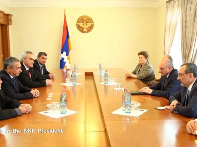 Президент Нагорного Карабаха принял группу депутатов парламента Болгарии
