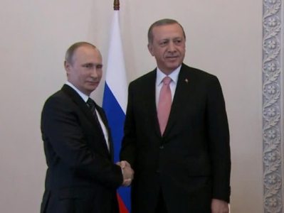 В Петербурге стартовала встреча Путин и Эрдогана