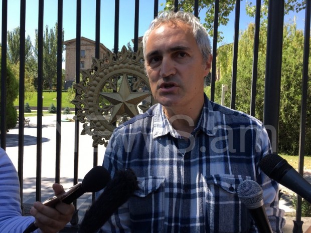 Акция протеста против соглашения по ПВО с Россией в Ереване завершилась. Обновлено