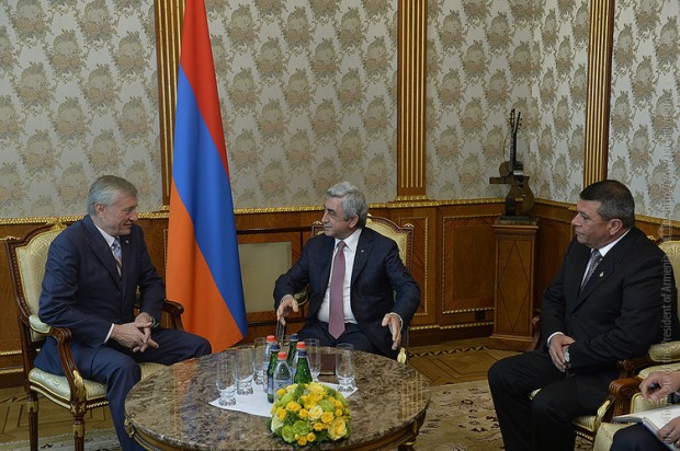 Генсек ОДКБ обсудил с президентом Армении учения «Кобальт-2016»