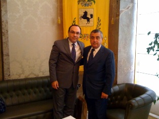 Իտալիայում Հայաստանի դեսպան Ռուբեն Կարապետյանն այցելել է Նեապոլ