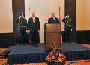 Սեպտեմբերի 21-ին Ռուսաստանում ՀՀ դեսպանությունում նշել են Անկախության 19-րդ տարե