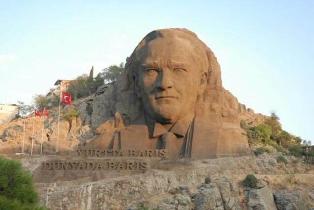 Ataturk got shot in Turkey