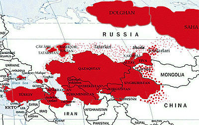 Davutoglu wants to bond Turkic states