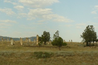 Azerbaijanis destroyed Armenian cemetery