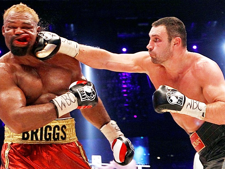 Shannon Briggs suffers a broken nose and left orbital fracture