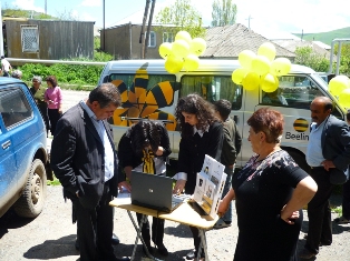 Beeline-ի «շարժական գրասենյակի» ծառայությունները հասանելի են Հայաստանի 7 մարզերո