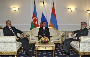 В Астрахани стартовала трехсторонняя встреча президентов Армении, России и Азерб