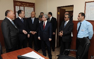 Serzh Sargsyan visited “Ayrum-Jiliza” checkpoint