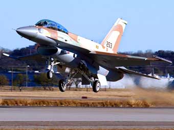 В Израиле во время планового полета разбился истребитель F-16I