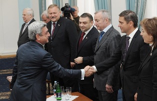 Armenian-Russian strategic partnership develops, Serzh Sargsyan states