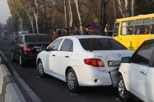 Major traffic accident in Yerevan, 5 cars collided (photo)