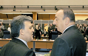 Gul comforted Aliyev
