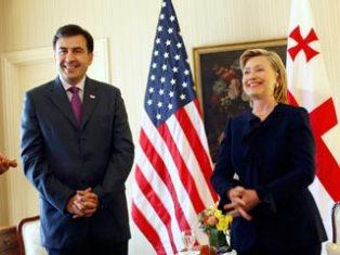 Clinton, Saakashvili discuss cooperation issues