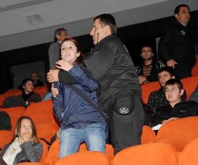 Turkish businessman egged by student