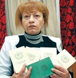 A mother of five Mariam Gishyan seeks asylum in Turkey