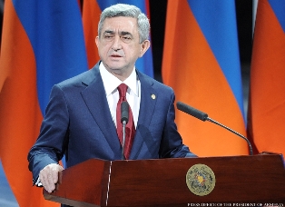 State structures must ensure equality of all before the law, Armenian President