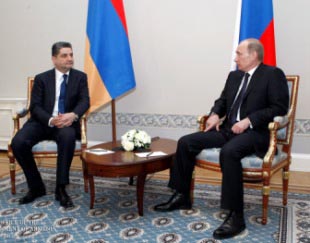 Վլադիմիր Պուտինը Հայաստանում ռուսական ընկերությունների համար հարմարավետ պայմաննե