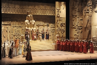 Серж Саргсян присутствовал на премьере оперы Джузеппе Верди «Аида»