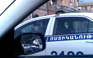 Ոստիկանության ավտոպարկում մեքենա է այրվել