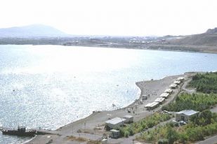 Water level of Lake Sevan up