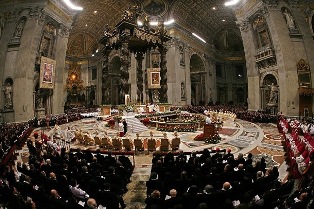Armenians assisted the Pope in Christmas Mass