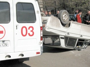 В течение первых 10 дней 2011 года было зарегистрировано 61 ДТП: погибли 5 челов