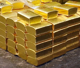 World building up gold reserves