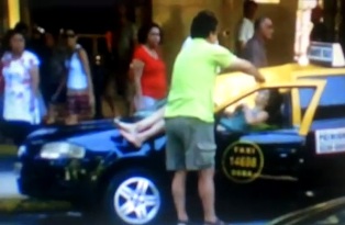 Woman survives 23-story fall (video)