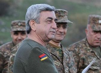 Armenian president congratulates nation on Army Day