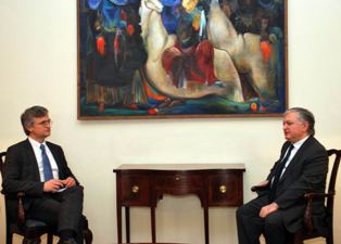 Հարավային Կովկասում ԵՄ հատուկ ներկայացուցիչ Պիտեր Սեմնեբիին հրաժեշտի հանդիպում է