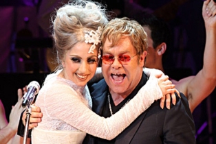 Lady Gaga likely to become godmother of Elton John’s son