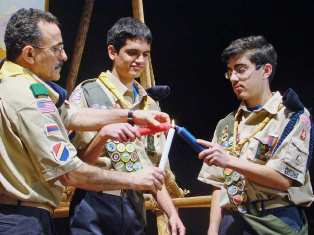 Young Armenian scouts achieve rank of Eagle Scout in U.S.