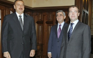 Սոչիում այսօր կանցկացվի հերթական եռակողմ` Սարգսյան- Մեդվեդեւ- Ալիեւ հանդիպումը