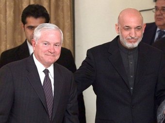 U.S. Secretary of Defense arrived in Afghanistan