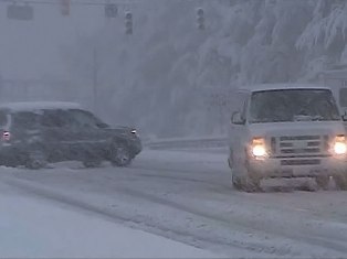 Goris-Sisian road section closed due to snowstorm
