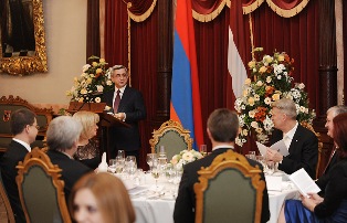 Սերժ Սարգսյանի բաժակաճառը Լատվիայում. Մենք դավանում ենք միեւնույն արժեքները՝ խար