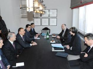 Ադրբեջանի եւ Շվեյցարիայի նախագահները դեմ առ դեմ հանդիպել են