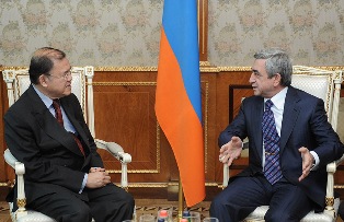 Armenian President attaches importance to encouragement of competition in econom