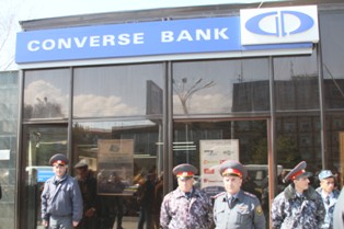 Nor-Nork branch of Converse Bank operating as normal