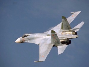 Под Владивостоком разбился военный самолет Су-27