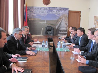 Տրանսպորտի նախարարը Ասիական զարգացման բանկի փոխնախագահի հետ քննարկել է «Հյուսիս