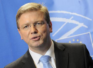 Military rhetoric on Karabakh conflict resolution unacceptable-EU Commissioner