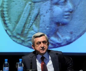 Armenia cannot exist without reading society – president