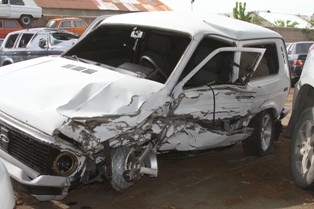 Միմյանց են բախվել Toyota Rav-4-ն ու «ՎԱԶ-21214»-ը եւ կաթվածահար արել երթեւեկությ