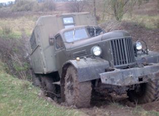 Military truck overturns in Armenia, 2 injured
