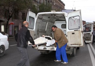 15-aged girl run over in Armenia