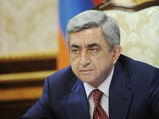 Հայաստանի նախագահը մեկնել է Լեռնային Ղարաբաղ