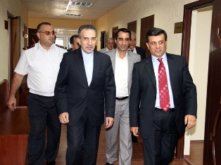 Իրանի դեսպանը արտակարգ իրավիճակների նախարարությունում