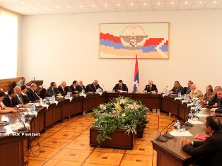 В Нагорном Карабахе состоялось первое заседание нового правительства